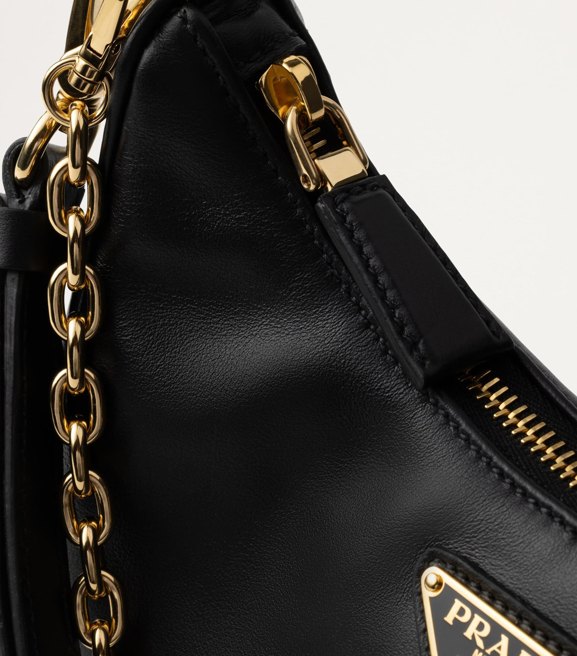 Prada Black Mini Leather Re-Edition Shoulder Bag