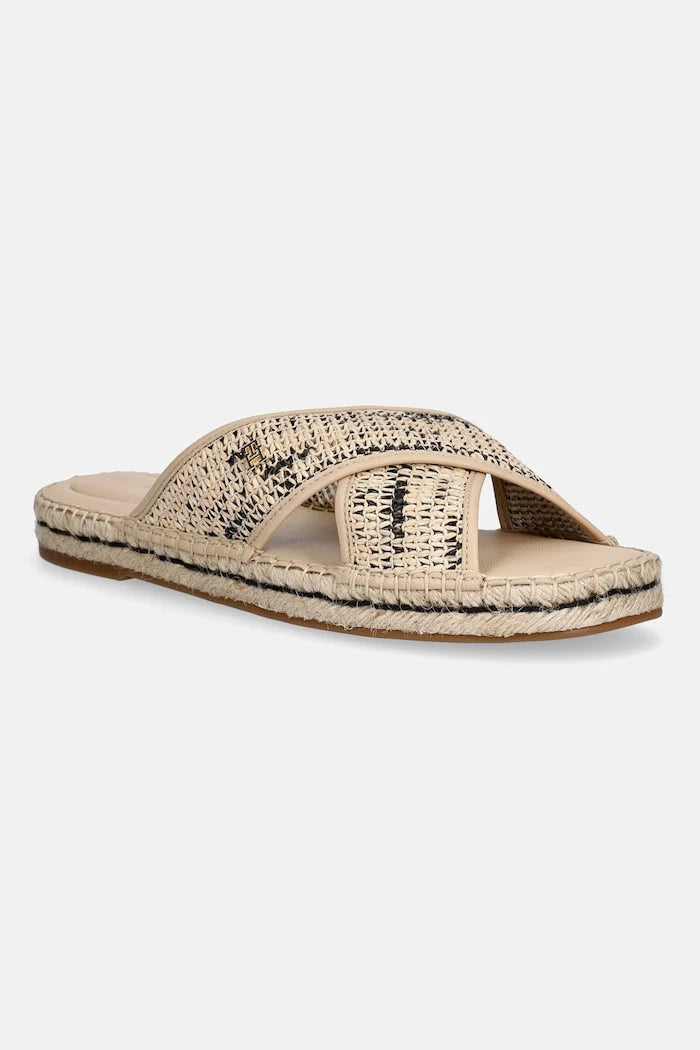 Tommy Hilfiger чехли дамски ESPADRILLE MULE SANDAL RAFFIA