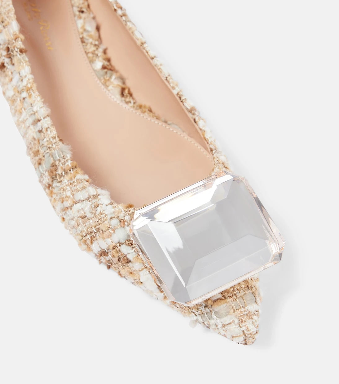 Gianvito Rossi - Jaipur bouclé ballet flats