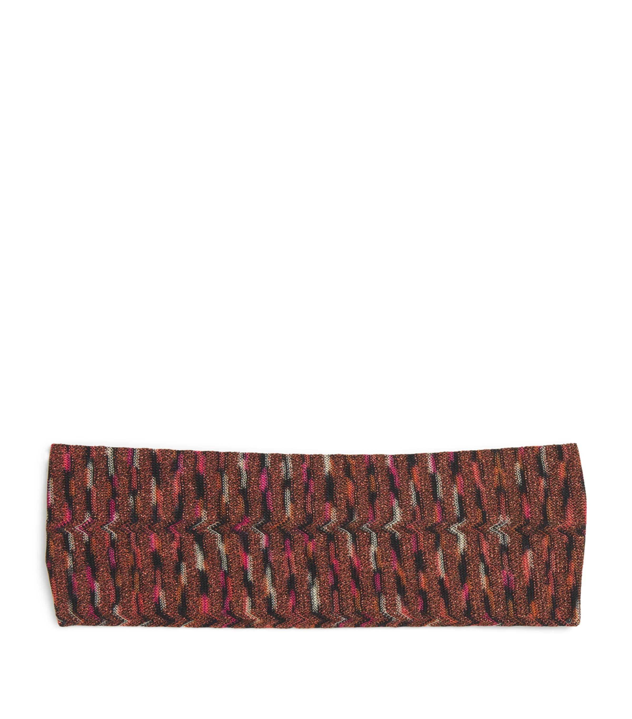 Missoni Multi Wide Zigzag Headband