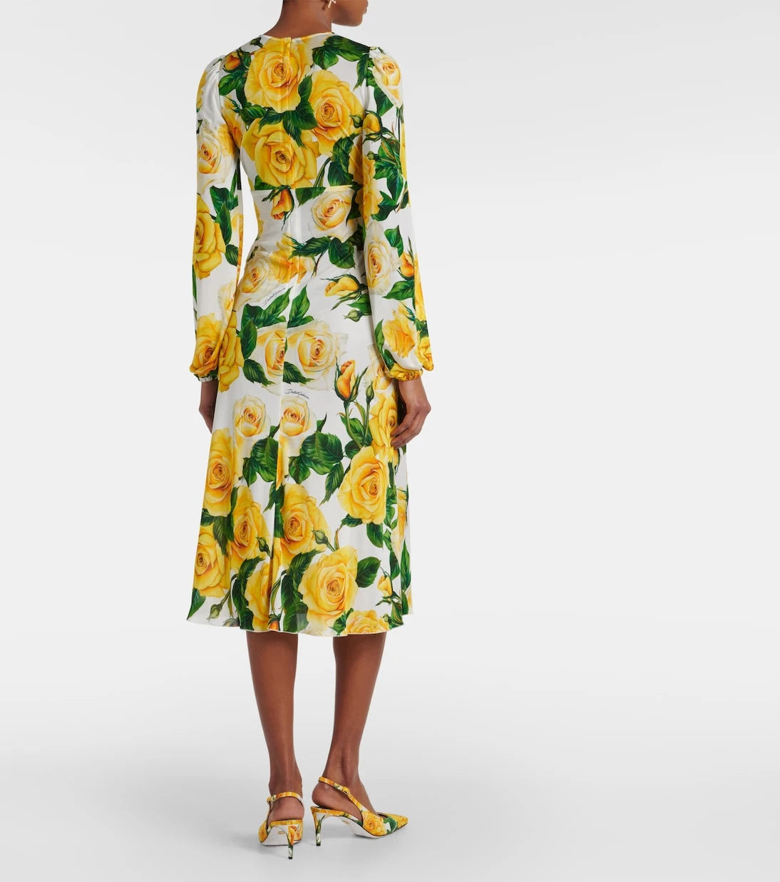 Dolce&Gabbana - Floral midi dress