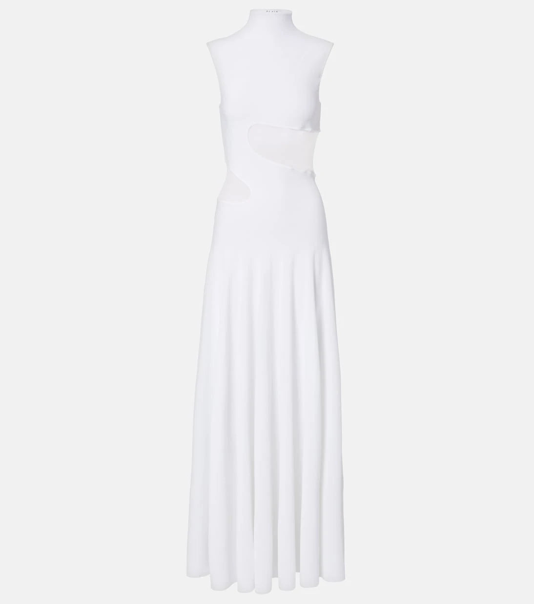 Alaïa - Turtleneck maxi dress