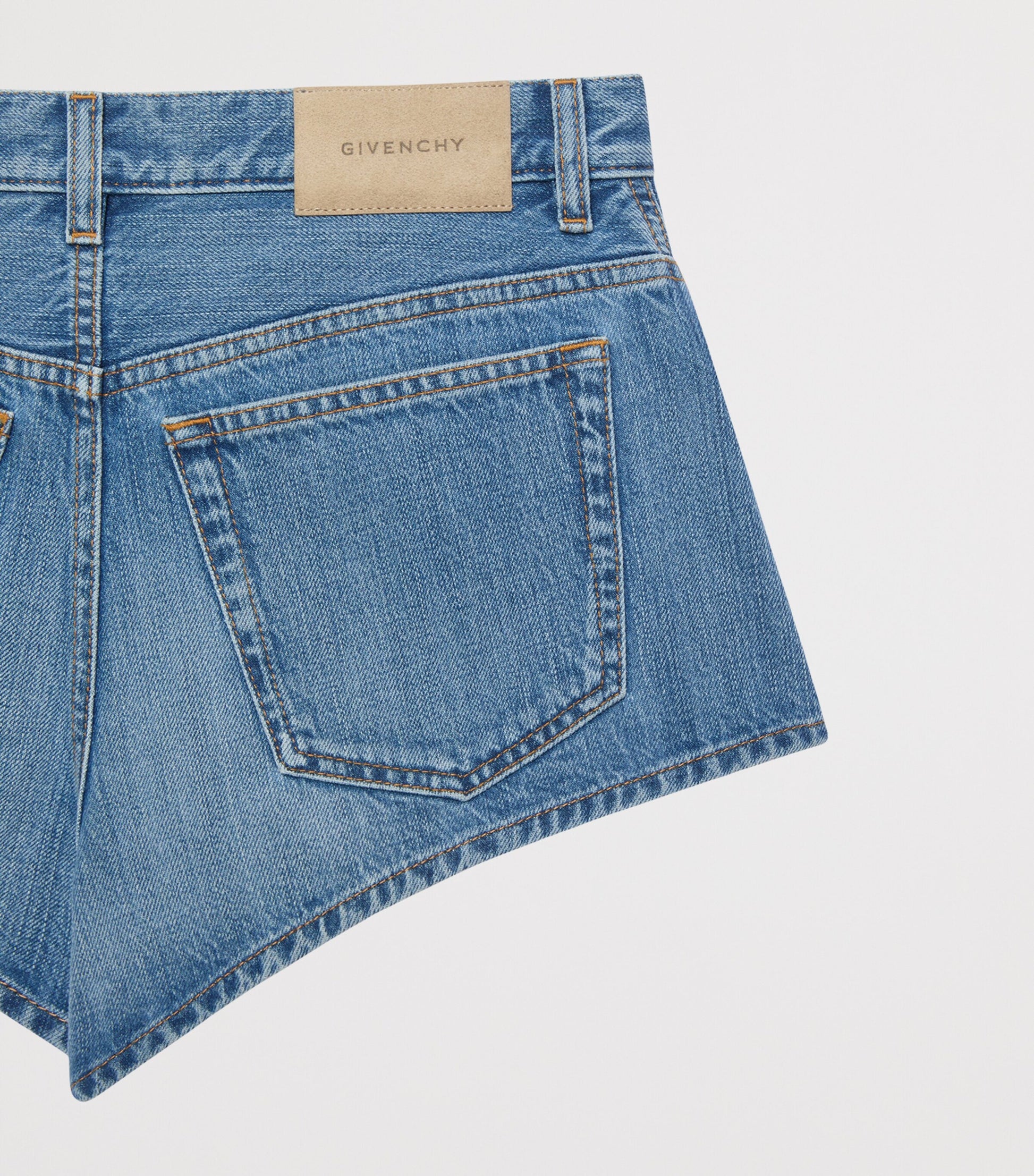 Givenchy Blue Denim Shorts