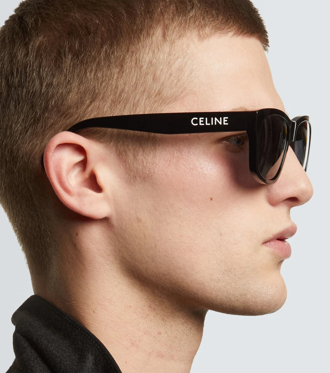 Celine Eyewear - Monochroms 05 square sunglasses with strap