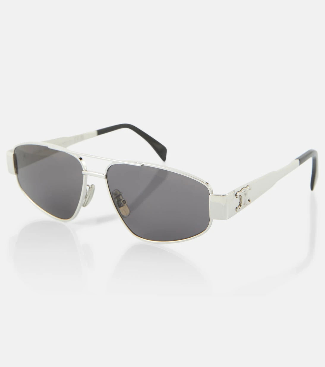 Celine Eyewear - Triomphe 03 Metal aviator sunglasses