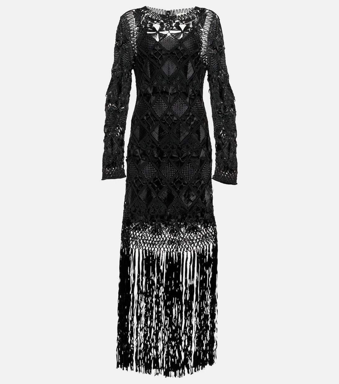 Zimmermann - فستان ميدي ماكرام Kaleidoscope