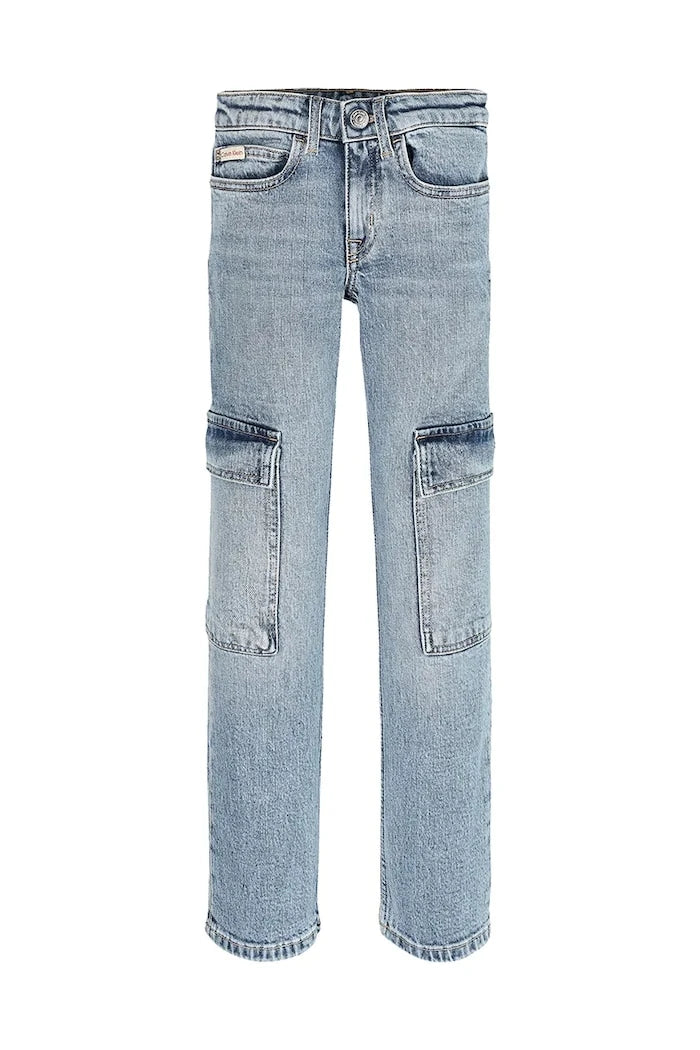Детски дънки Calvin Klein Jeans MR STRAIGHT