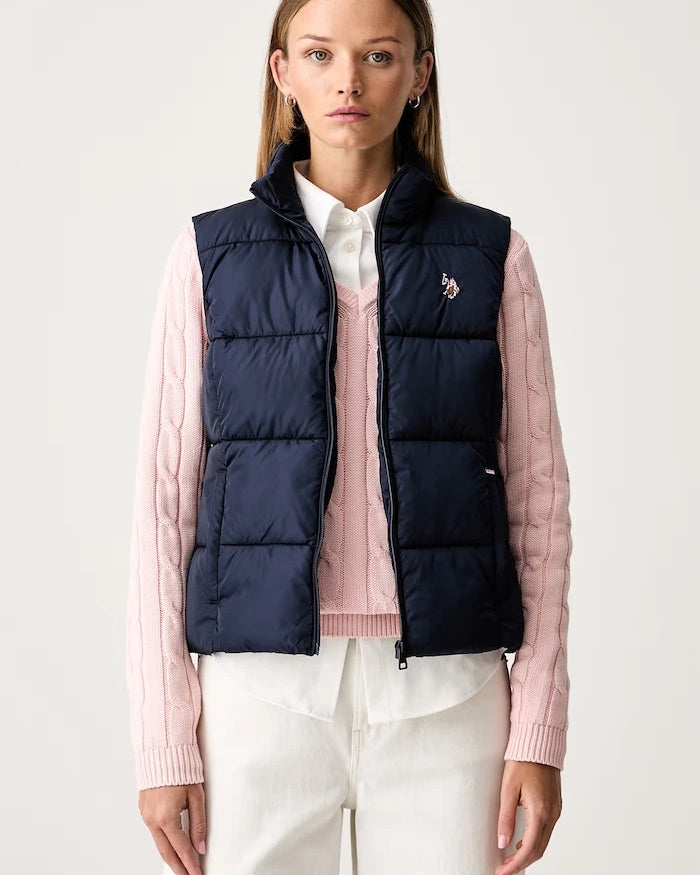 U.S. Polo Assn. Kadın LIGHTWEIGHT PUFFER GILET