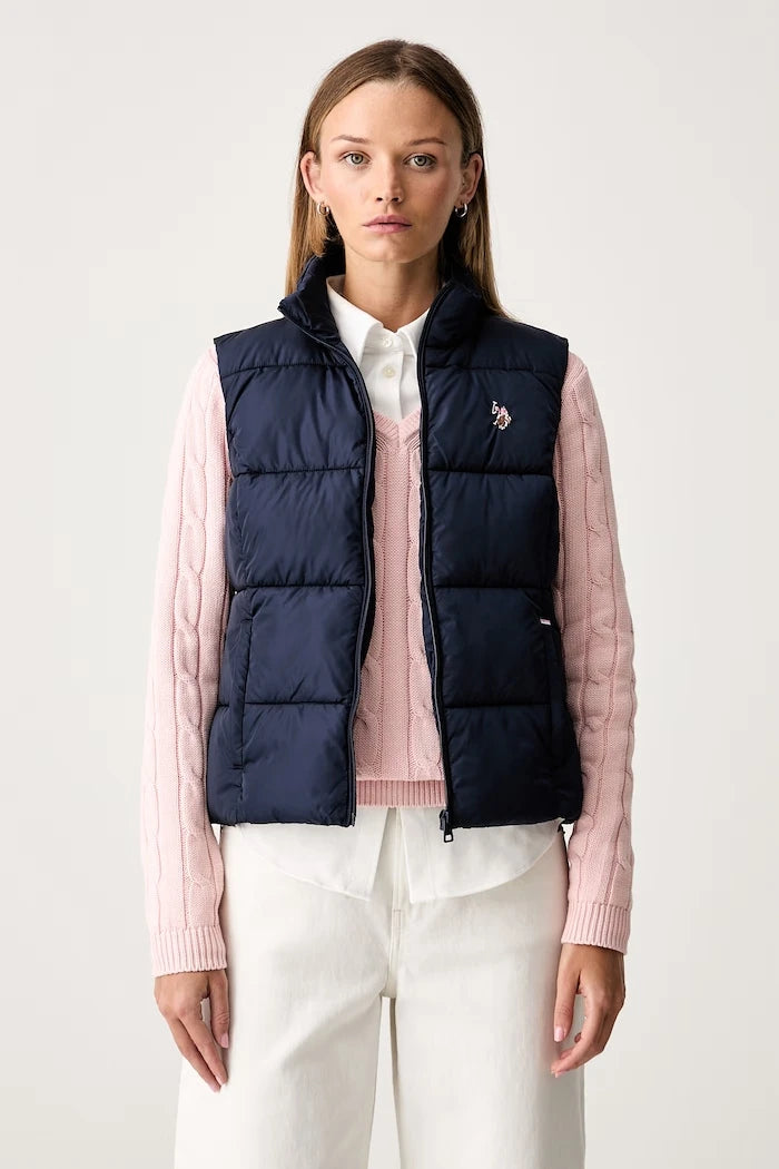 U.S. Polo Assn. Kadın LIGHTWEIGHT PUFFER GILET