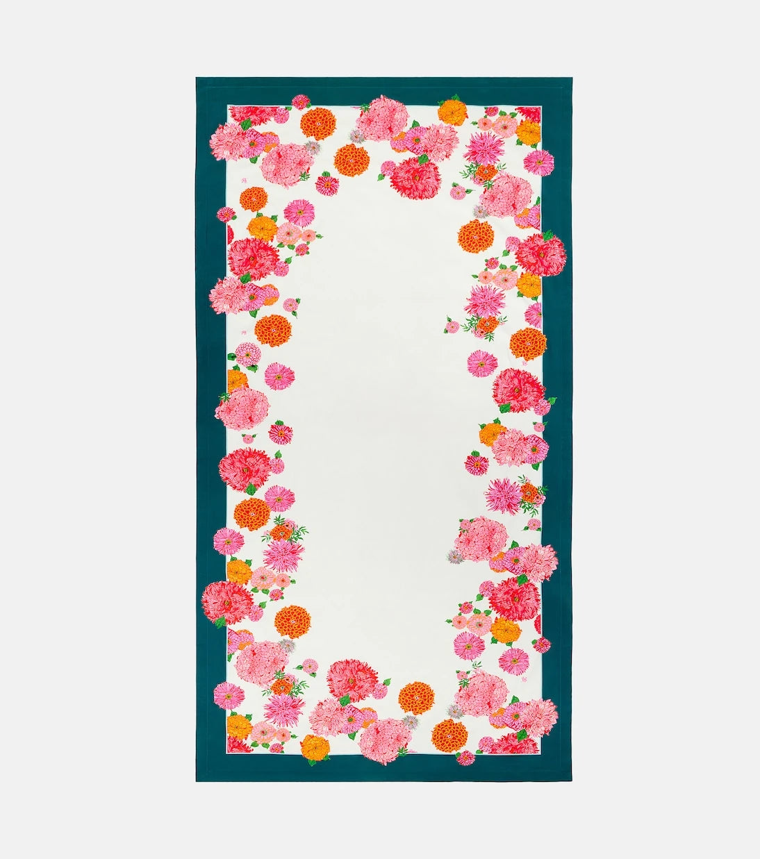 La DoubleJ - Bright Blooms Large cotton tablecloth