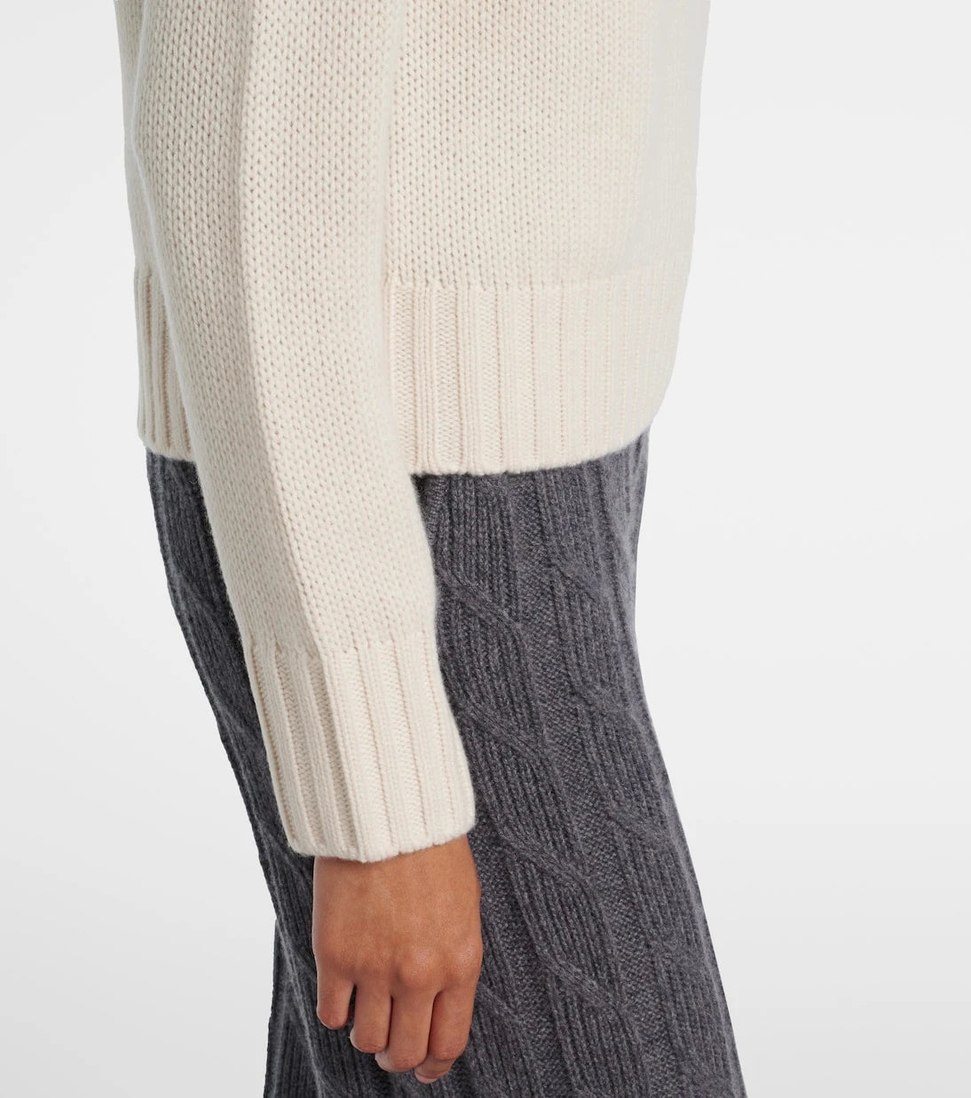 Bogner - Ingrid jacquard cashmere turtleneck sweater