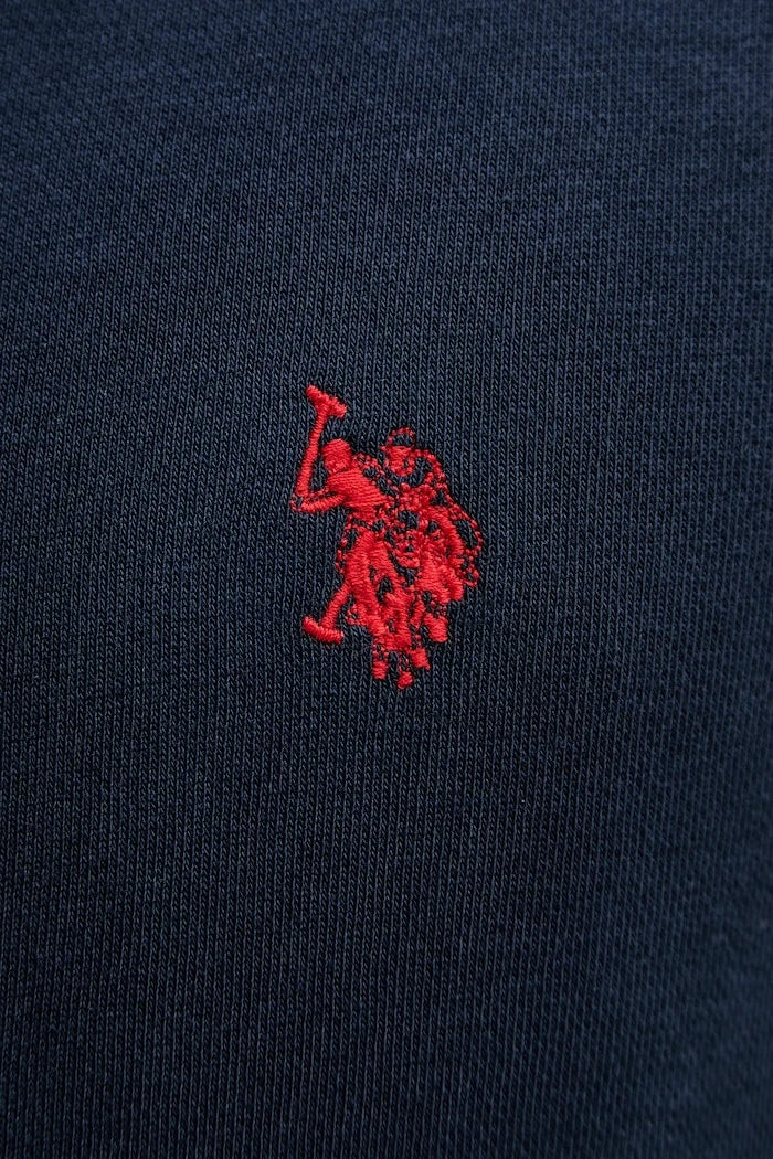 U.S. Polo Assn. erkek pamuklu sweatshirt DHM LB CREW