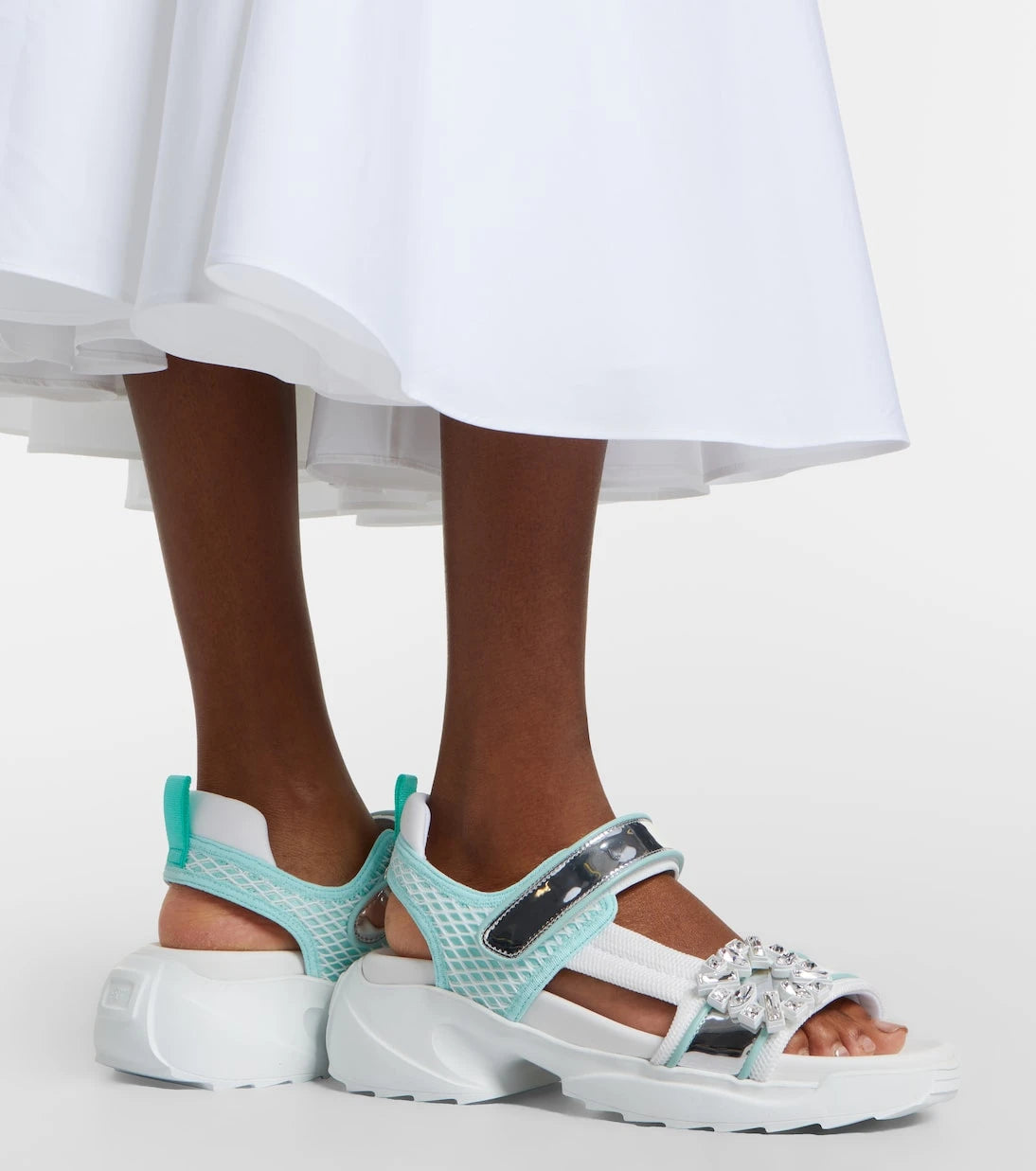 Roger Vivier - Viv' Run embellished sandals
