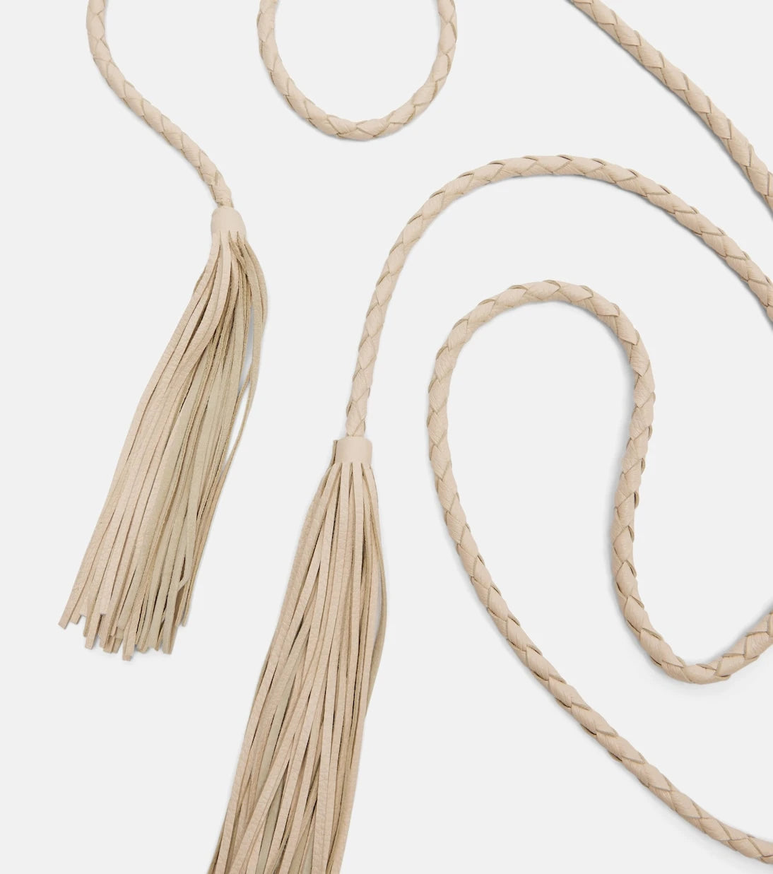 Nour Hammour - Leather tassel belt