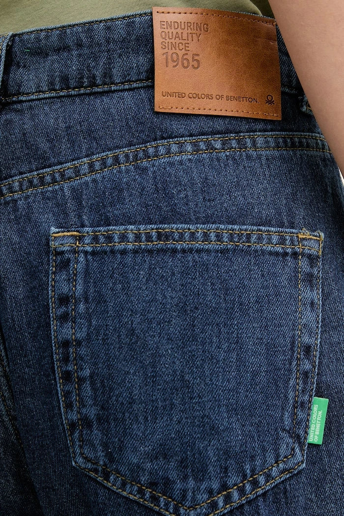 United Colors of Benetton wide leg kadın kot pantolon