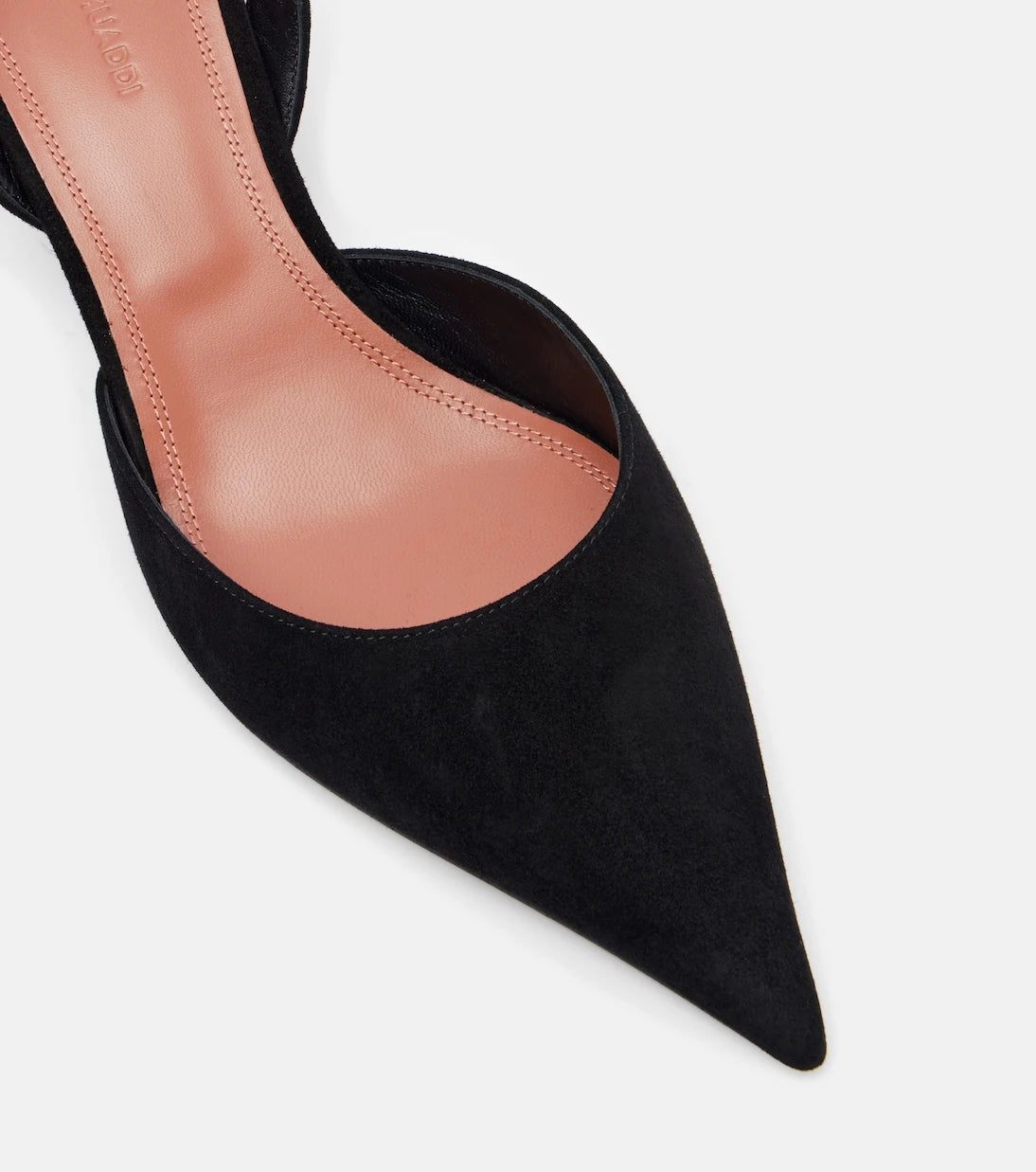 Amina Muaddi - Sofia 60 suede slingback pumps