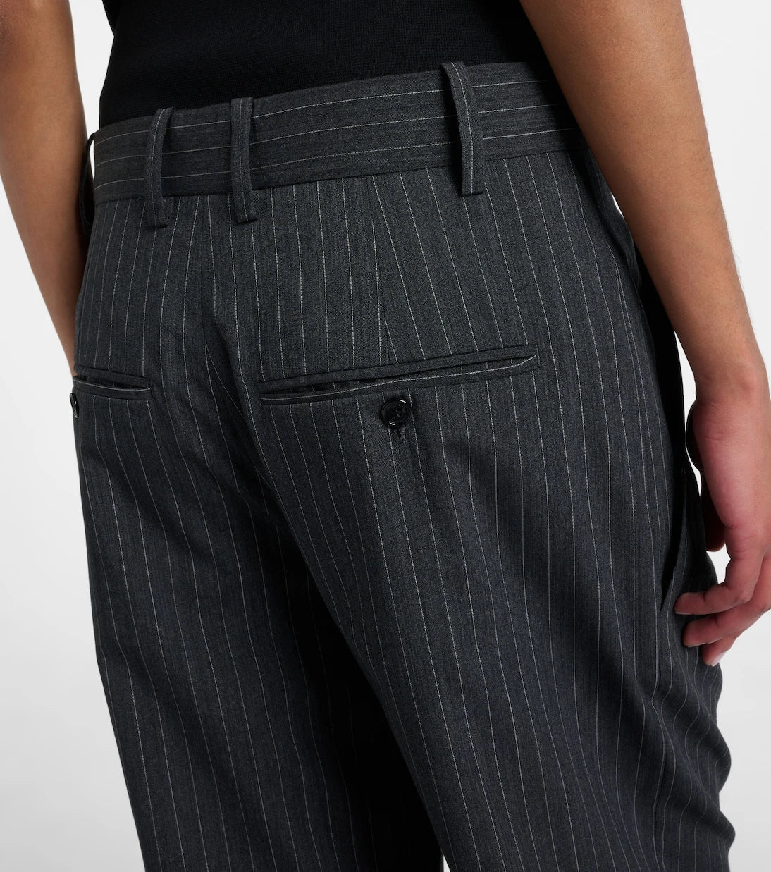 Isabel Marant - Pinstriped wool-blend straight pants