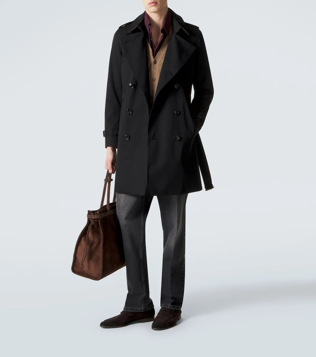 Burberry - Cotton gabardine trench coat