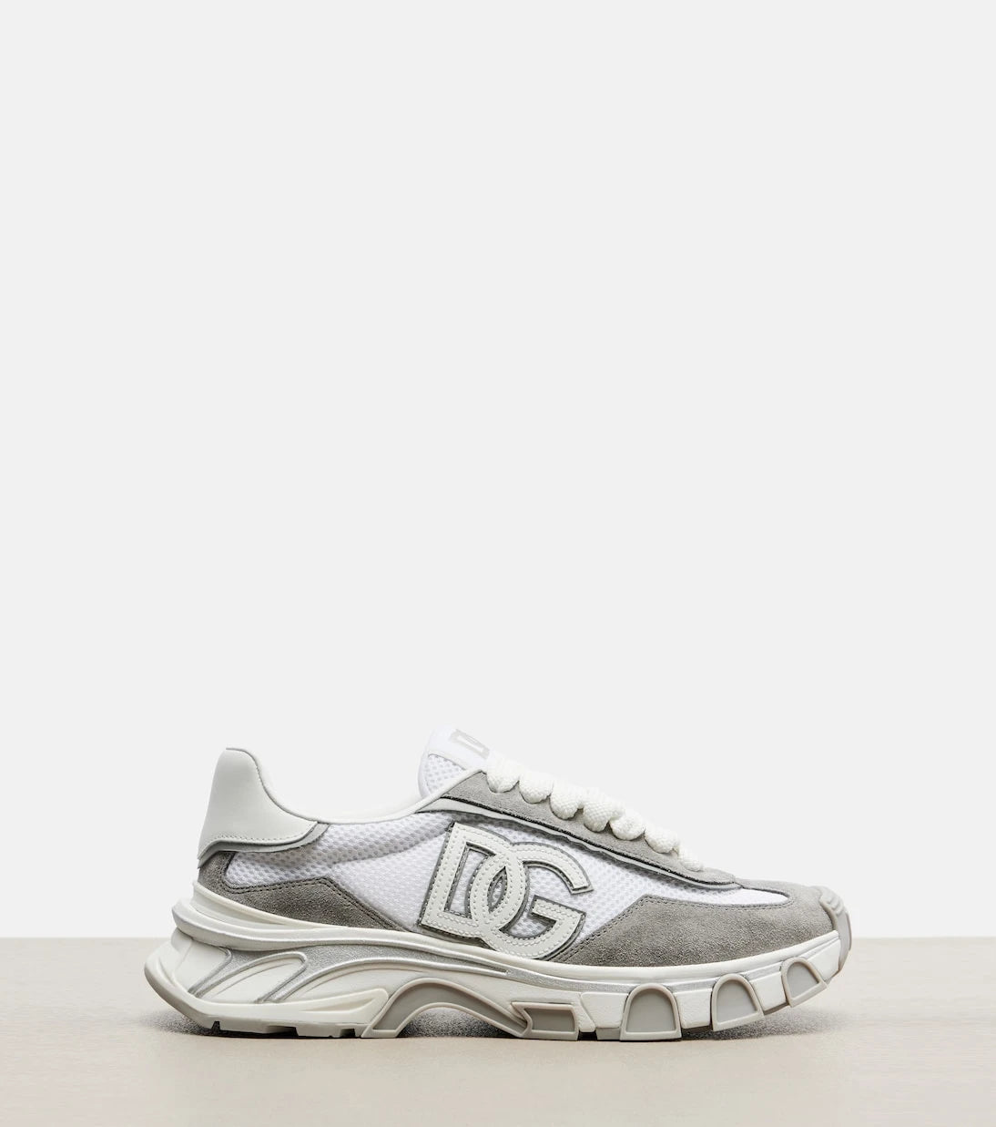 Dolce&Gabbana - Runner suede-trimmed sneakers