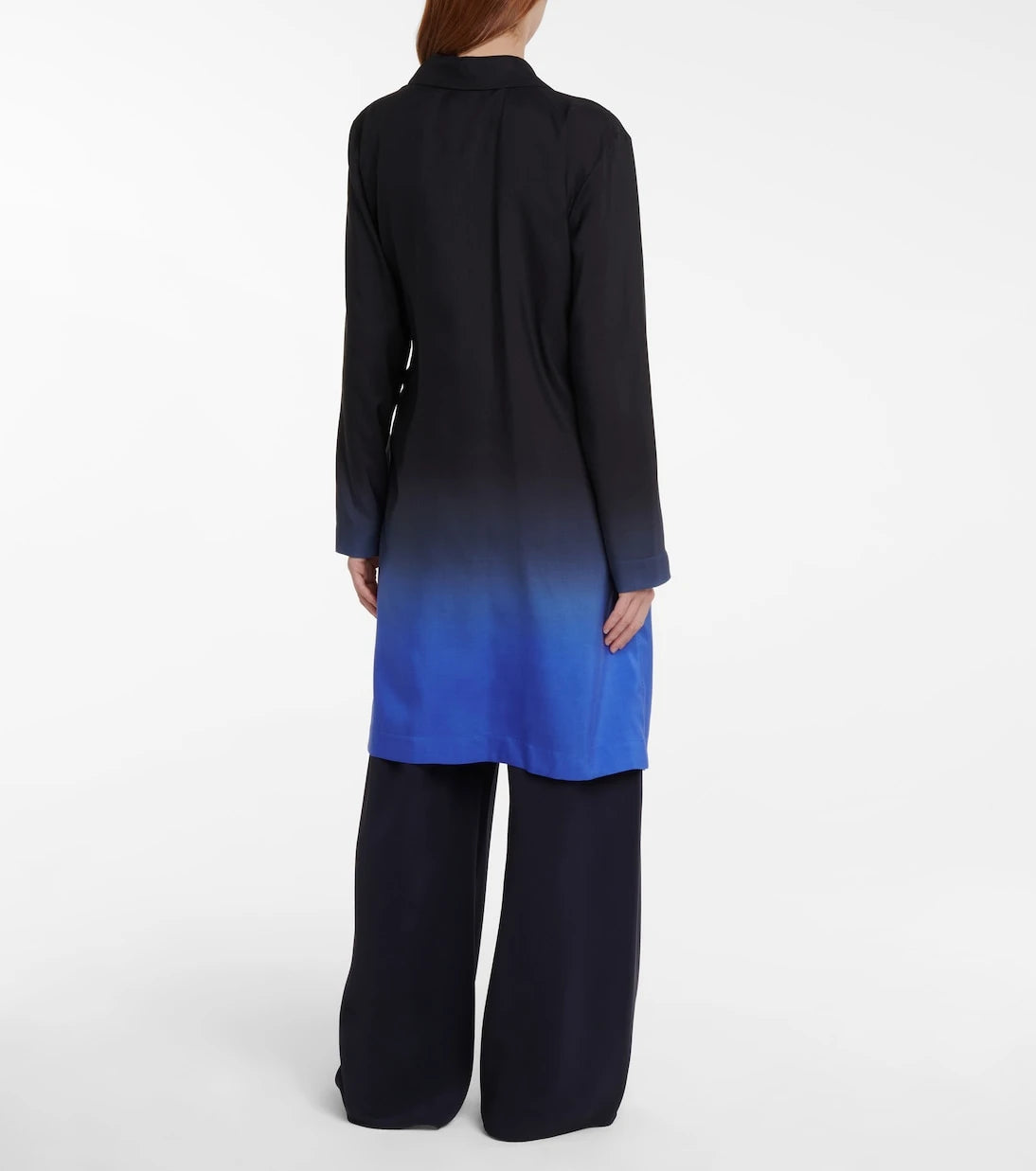 The Row - Pura ombré silk coat