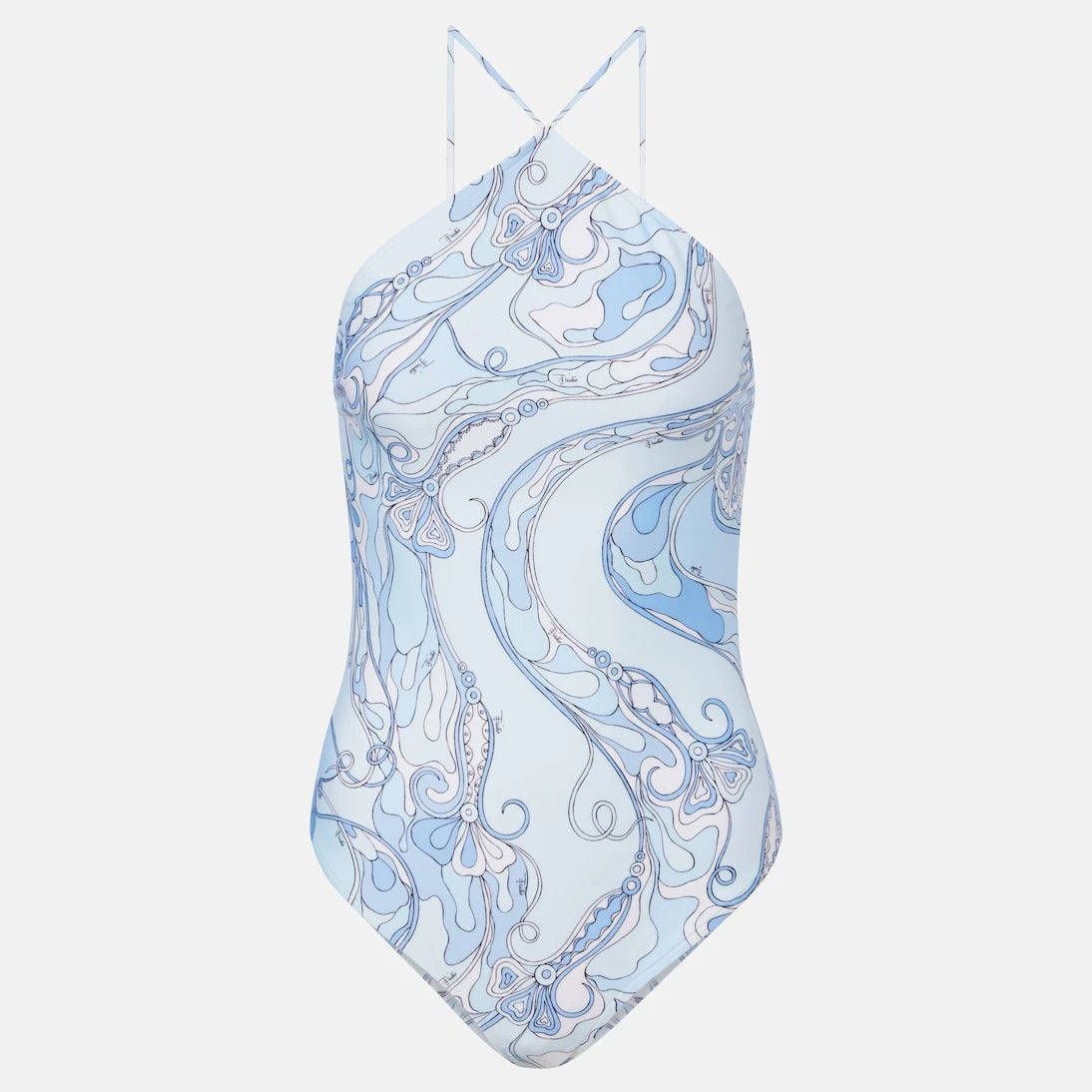 Pucci - Orchidee open-back swimsuit