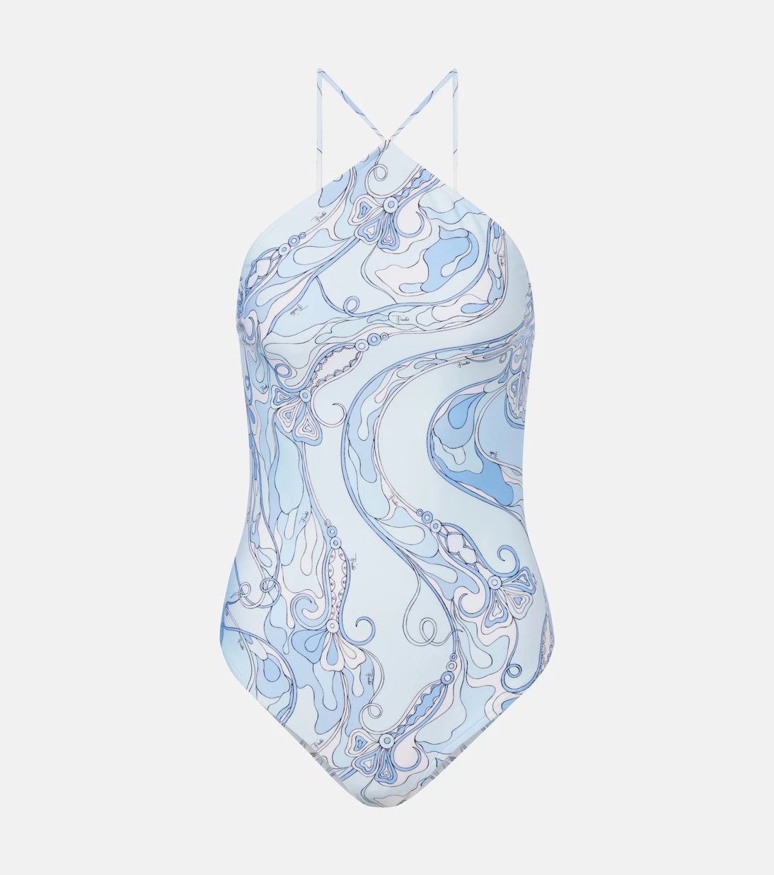 Pucci - Orchidee open-back swimsuit