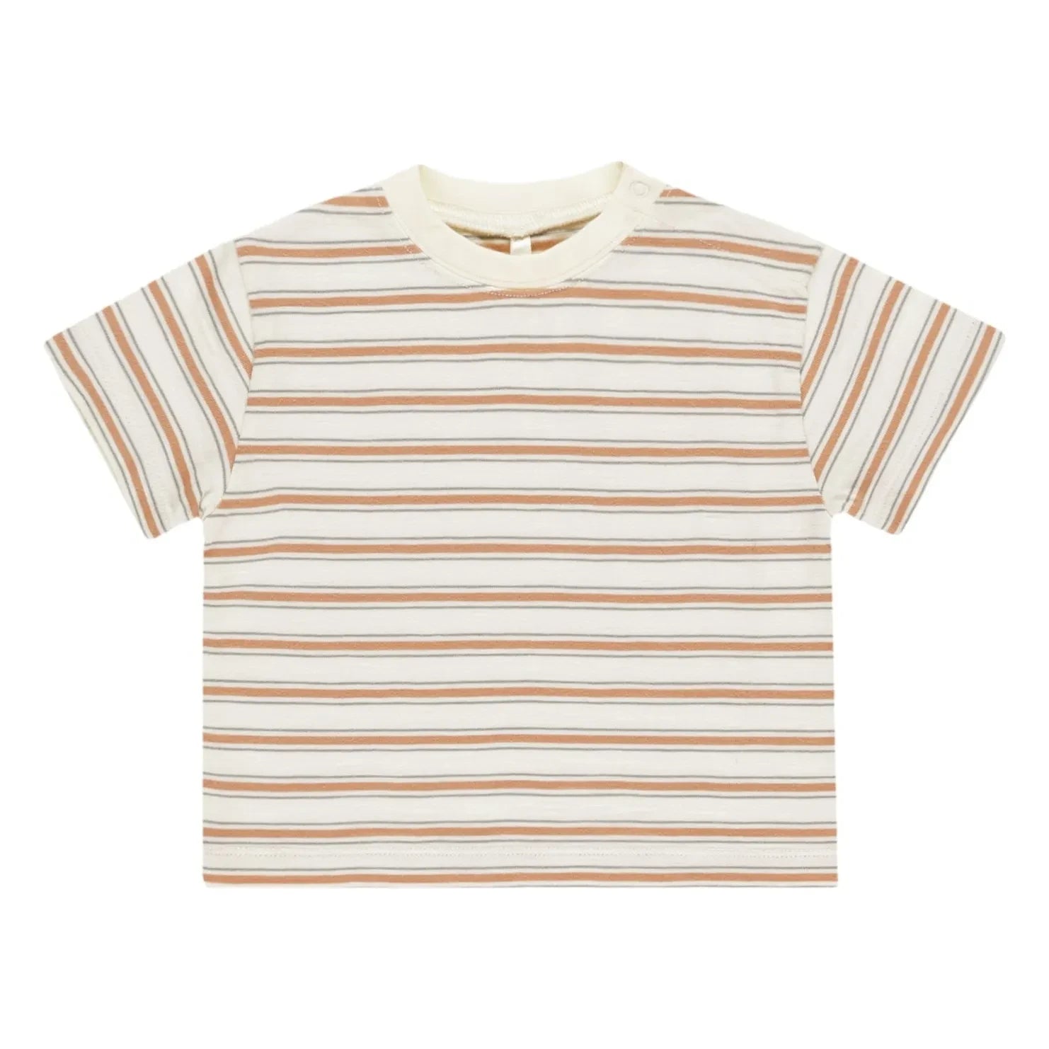 Rylee + Cru - Terry Stripe T-shirt | Ecru