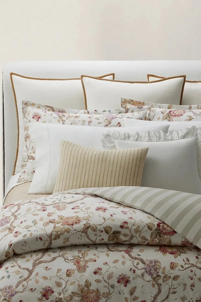 Ralph Lauren ELSIE Cream 140 x 200 cm Pamuk Yorgan Kılıfı