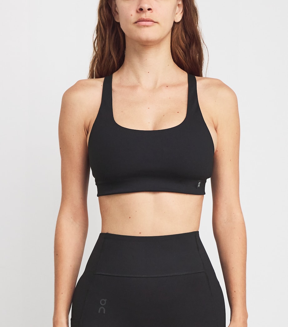 Black Studio Sports Bra