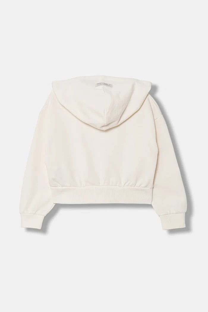 United Colors of Benetton Pamuklu Çocuk Fermuarlı Sweatshirt