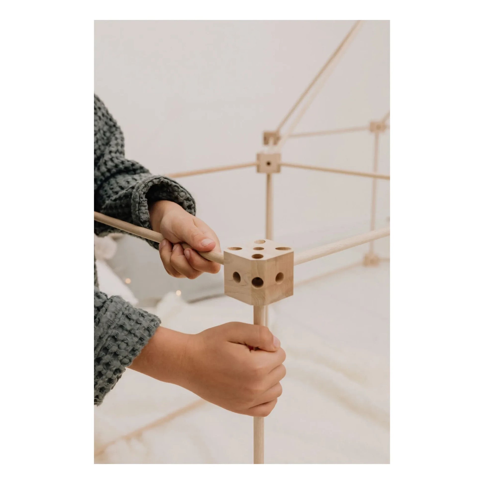 Sarbakane - Cabane à construire - Pack Castor - 111 pieces