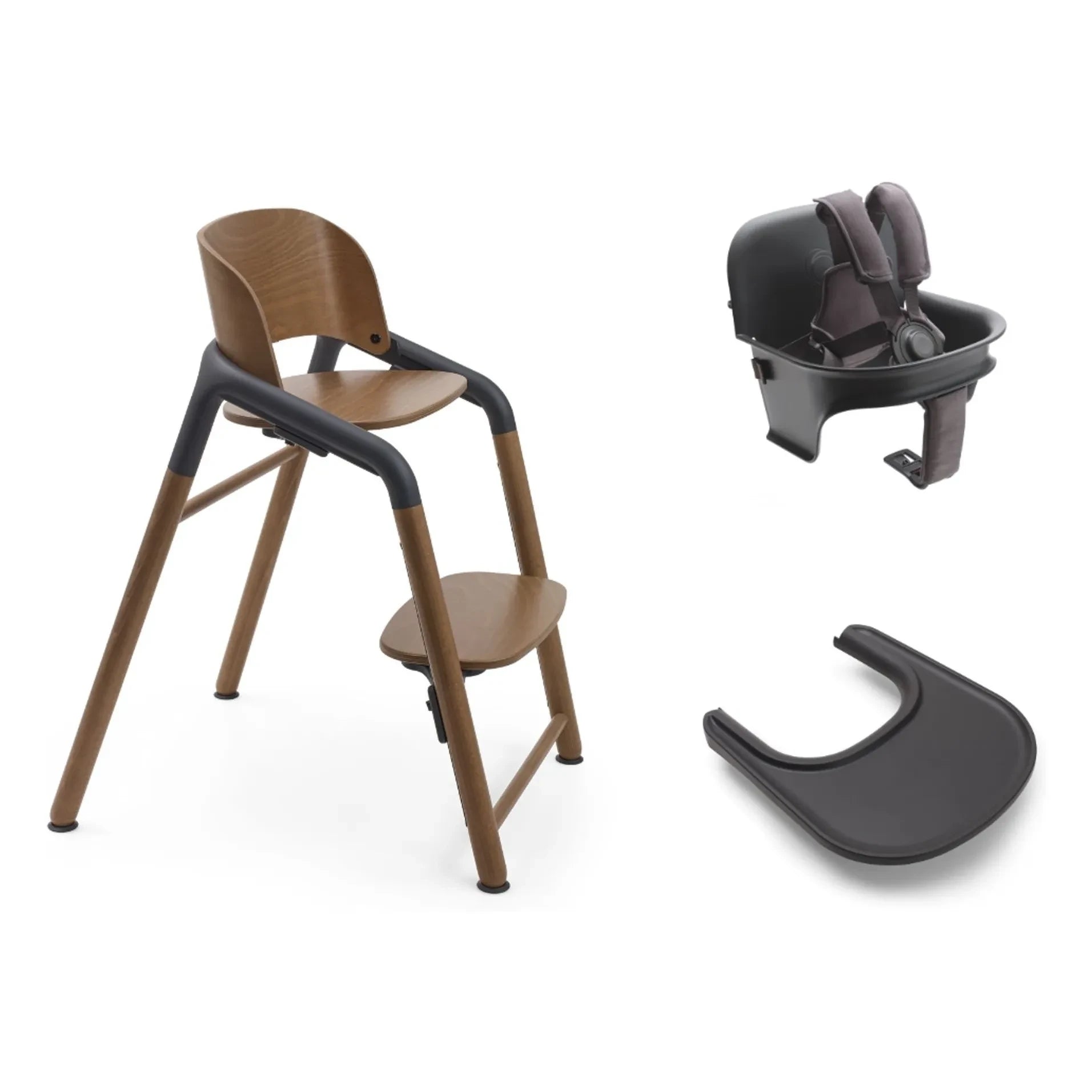 Bugaboo - Bugaboo Giraffe 3 in 1 high chair | Bois foncé