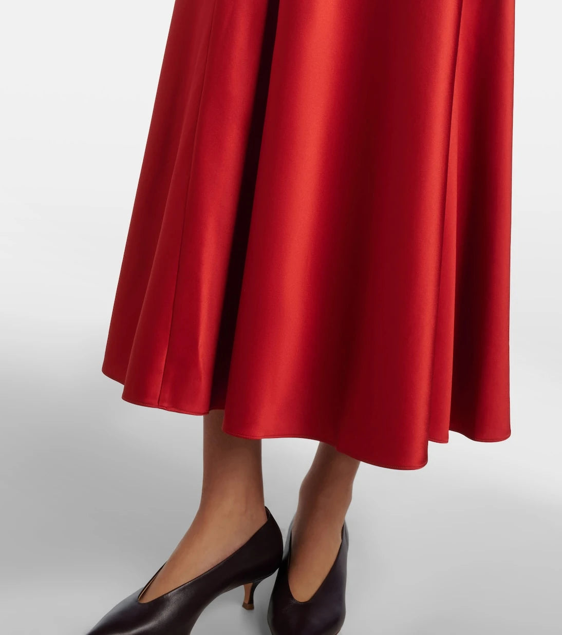 Veronica Beard - Ezri silk-blend satin midi dress