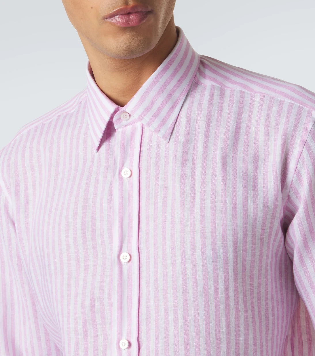 Charvet - Striped linen shirt