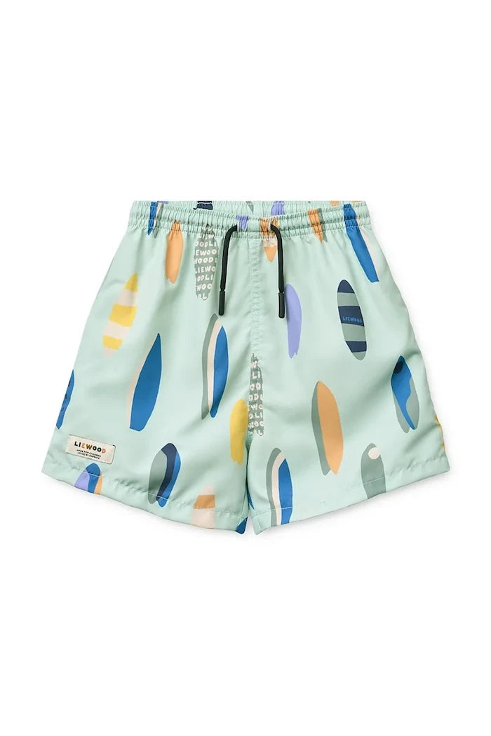 Liewood Çocuk Duke Printed Board Shorts Yüzme Şortu