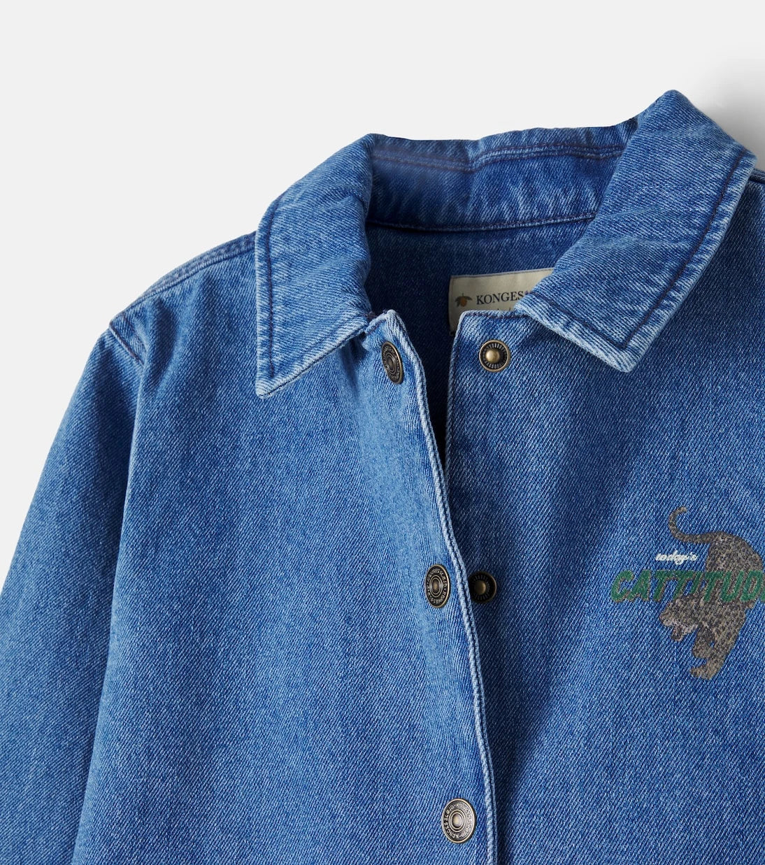 Konges Sløjd - Magot printed denim overshirt