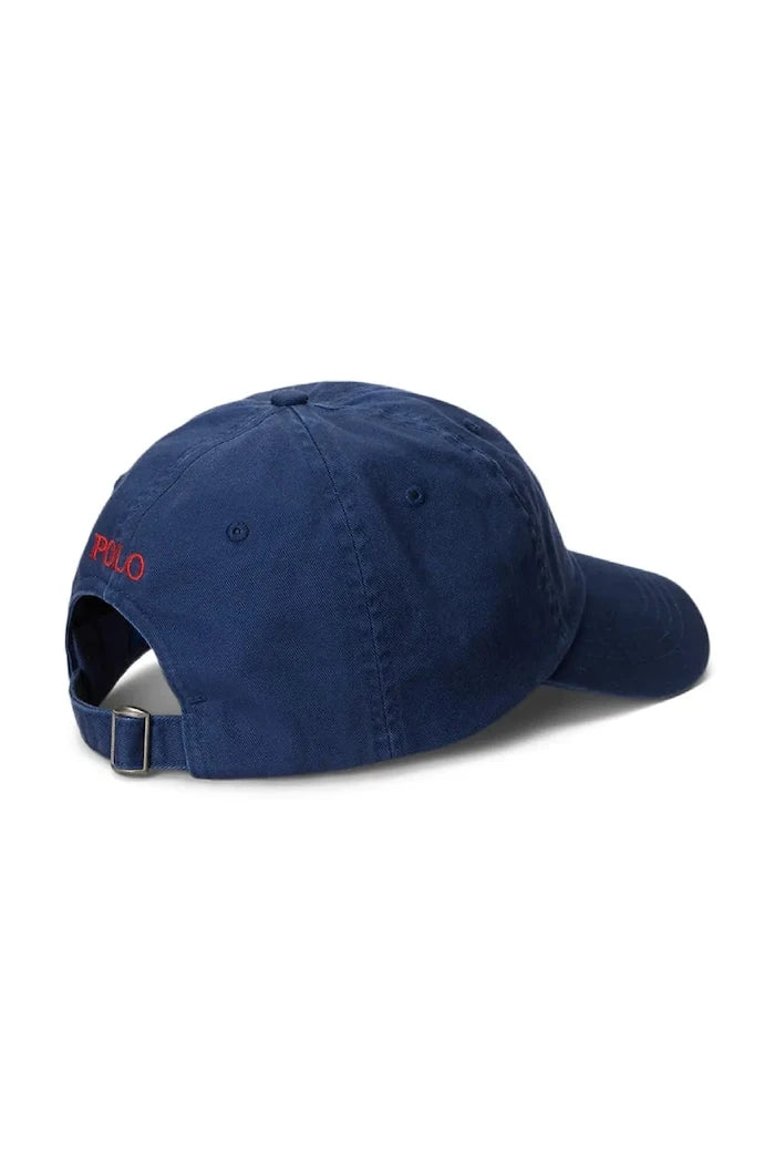 Памучна шапка с козирка Polo Ralph Lauren