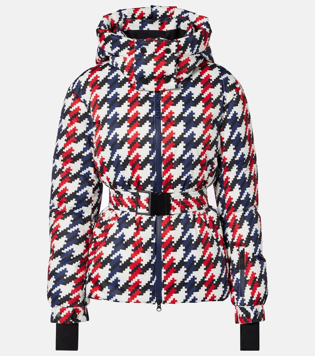 Perfect Moment - Candice houndstooth down ski jacket