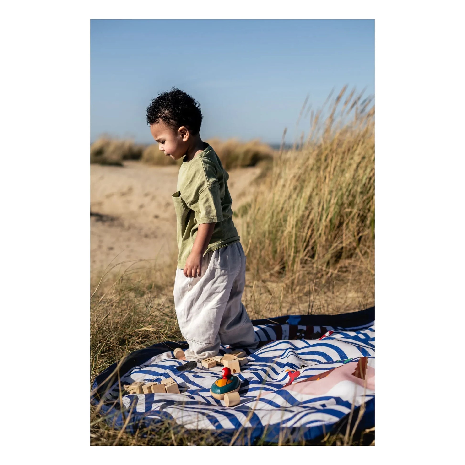 Play and Go - Noomad outdoor bag / mat - Pirate | Blue