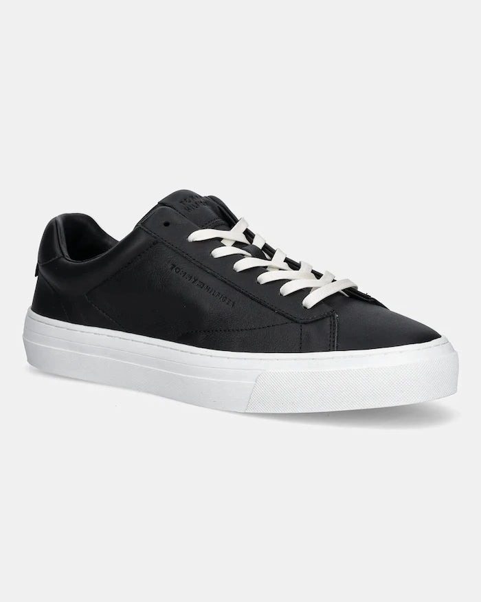 Tommy Hilfiger PREMIUM DRESS CUPSOLE LTH Deri Spor Ayakkabı