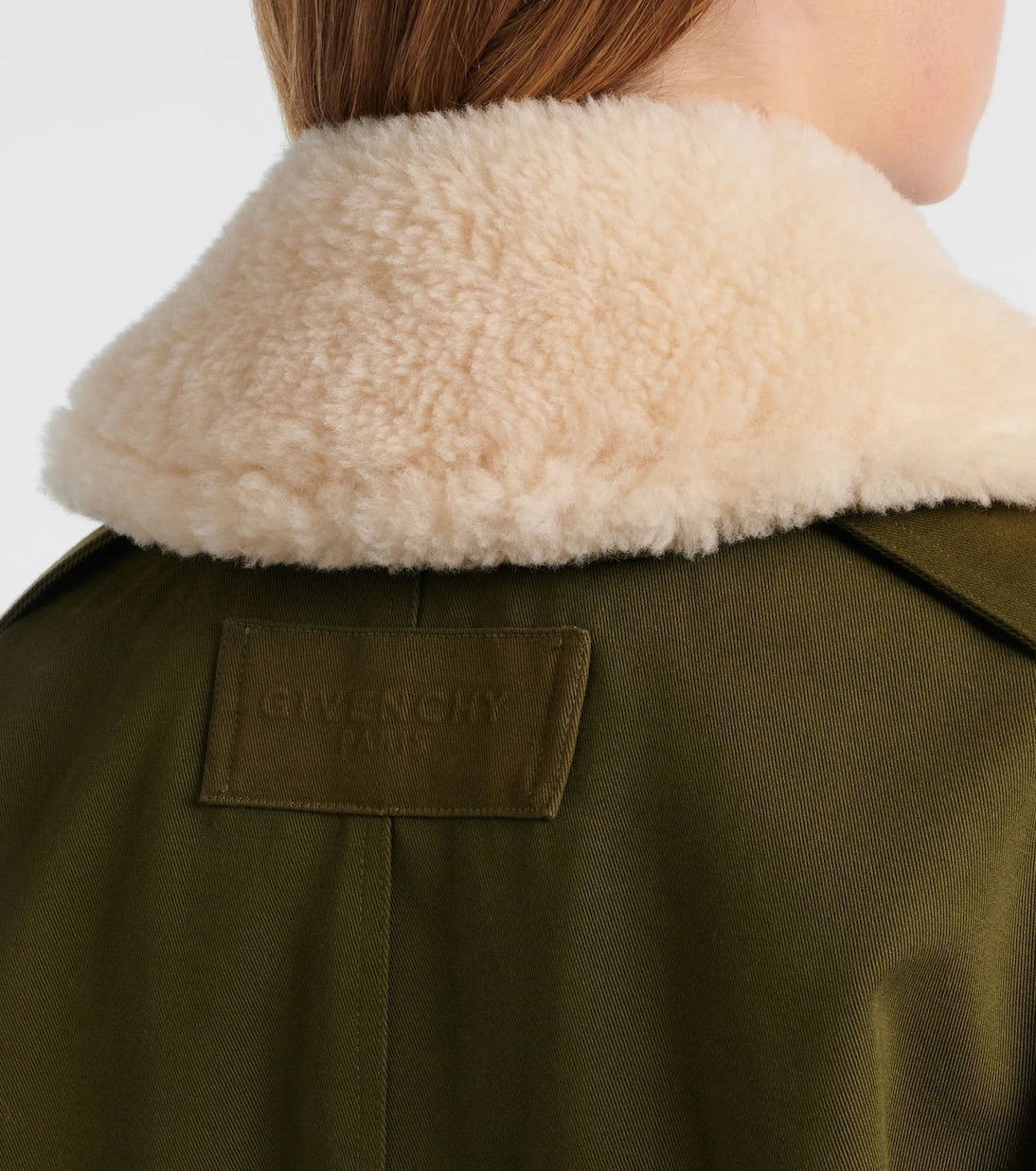 Givenchy - Shearling-trimmed jacket