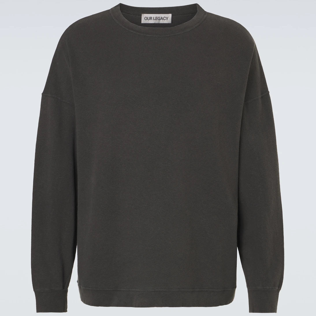 Our Legacy - Slack cotton and linen-blend sweatshirt