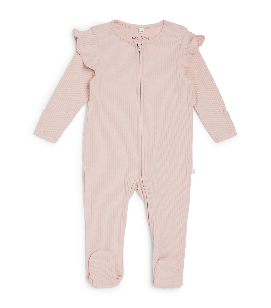 Ruffle All-In-One (0-18 Months) BLUSH FRILL