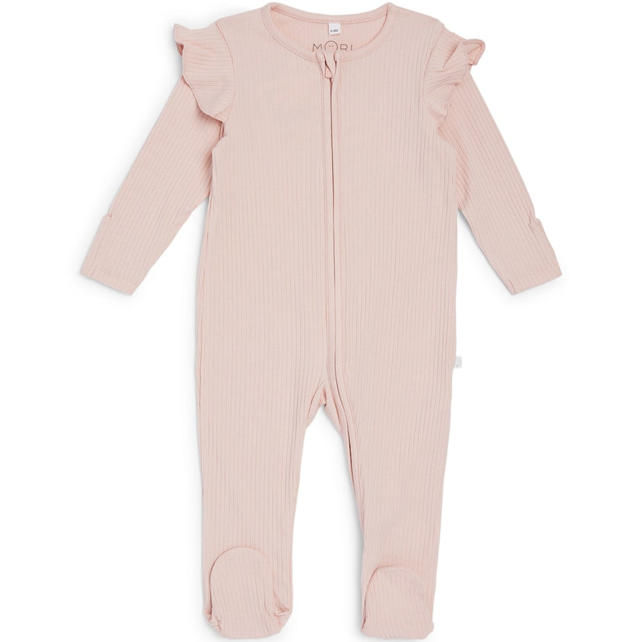 Ruffle All-In-One (0-18 Months) BLUSH FRILL