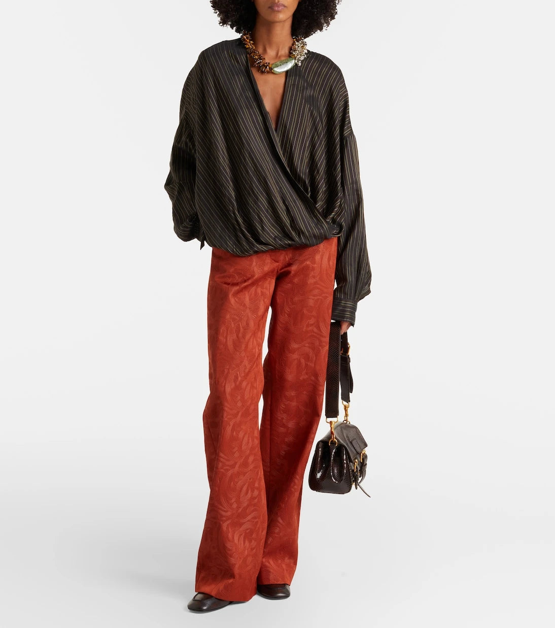Dries Van Noten - حذاء لوفر جلدي