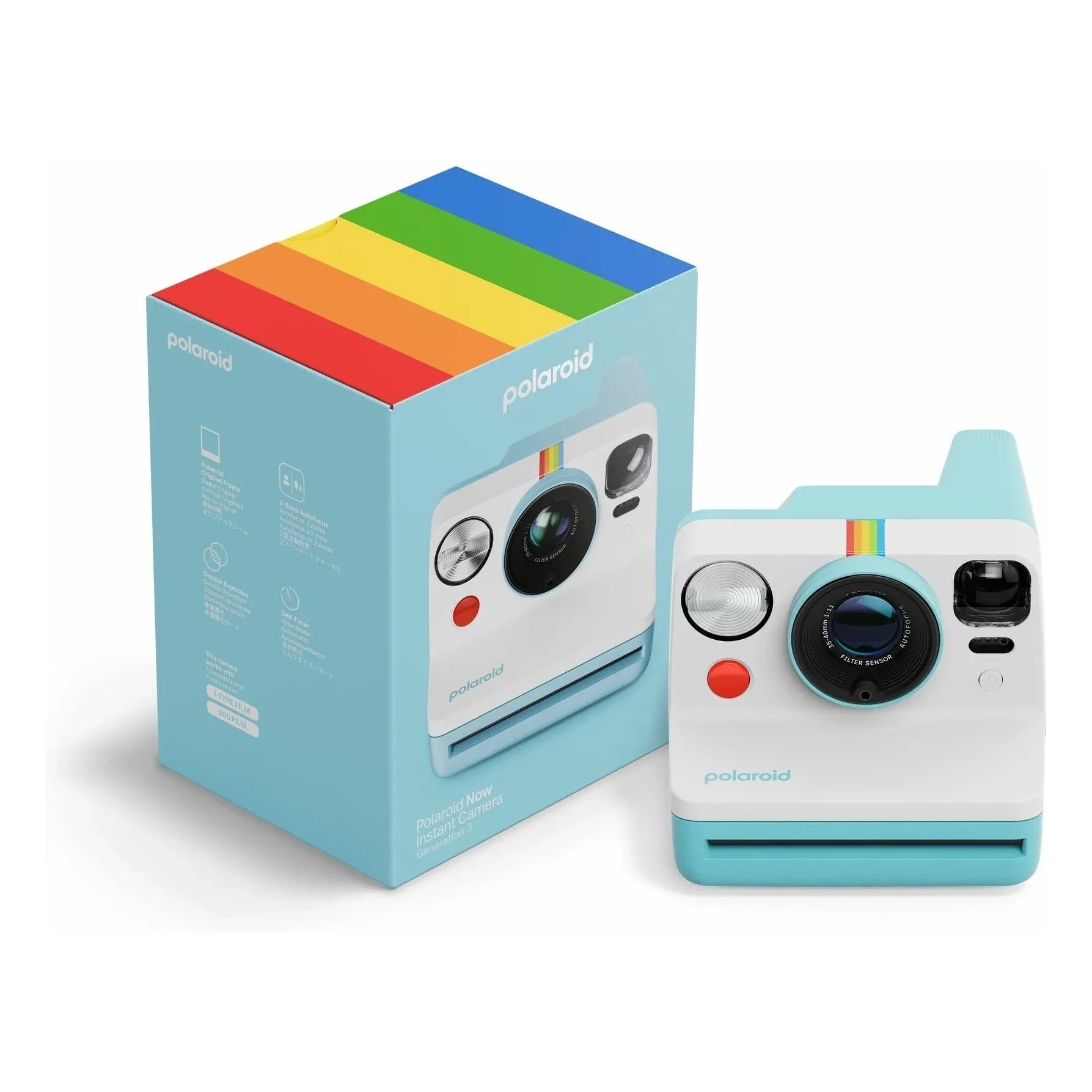 Polaroid - Polaroid Now Gen 3 camera | Turquoise