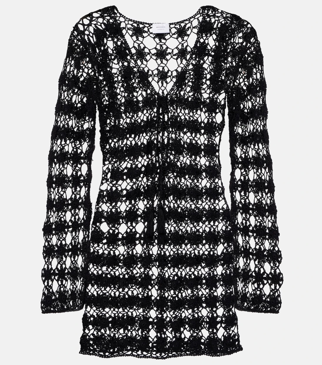 Anna Kosturova - Crochet cotton minidress