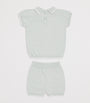 Paz Rodriguez Cotton Polo Shirt and Shorts Set (1-24 Months)