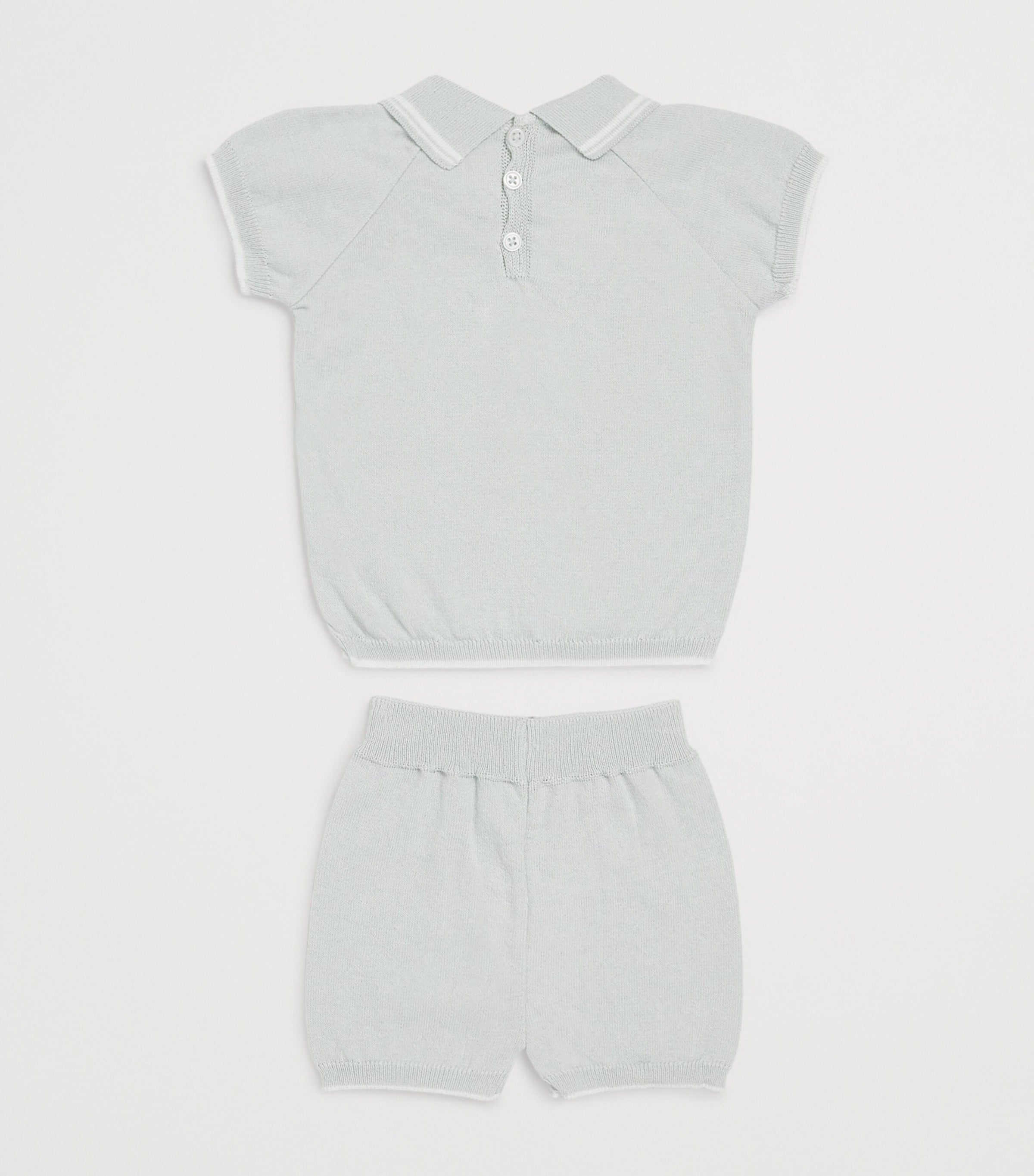 Cotton Polo Shirt and Shorts Set (1-24 Months)