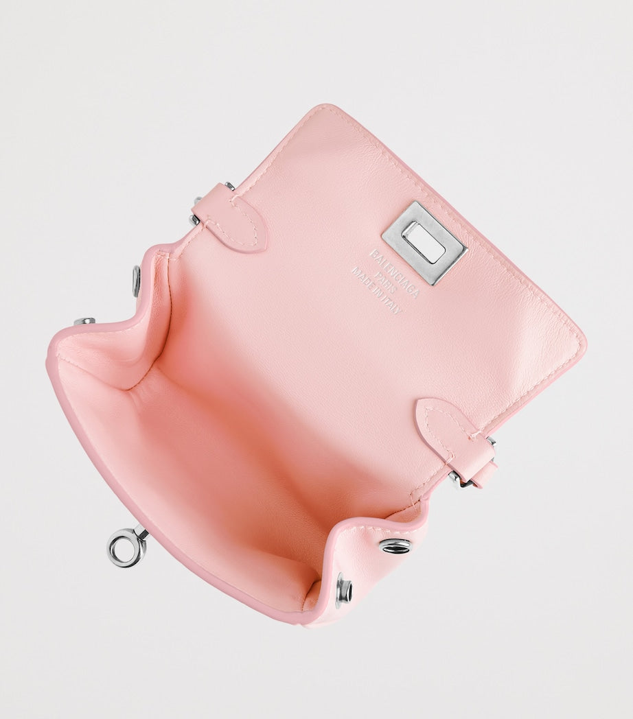 Balenciaga Pink Rodeo Micro Bag Charm